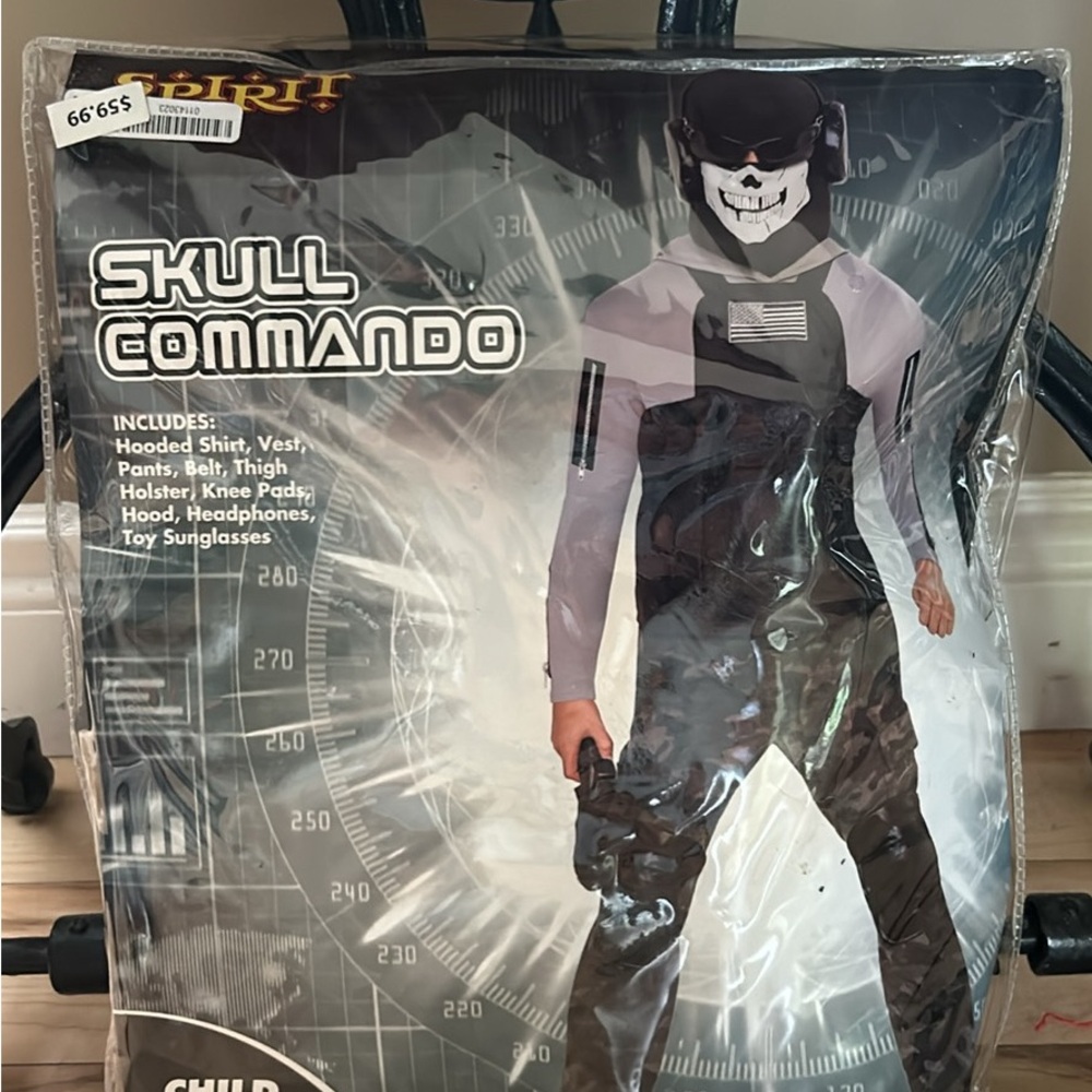 Skull Commando Costume